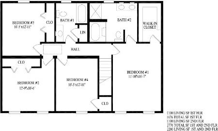 Hayley Modular Home Floor Plan Second Floor